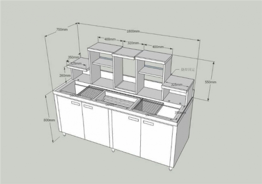 QUẦY PHA CHẾ INOX 